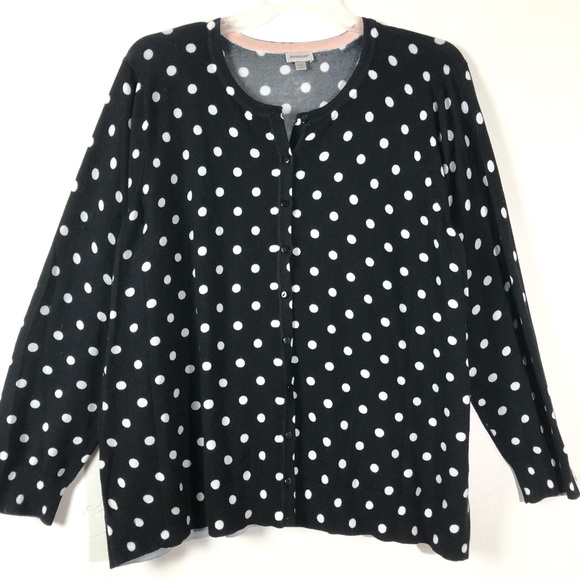 AVENUE POLKA DOT SWEATER - Picture 2 of 4